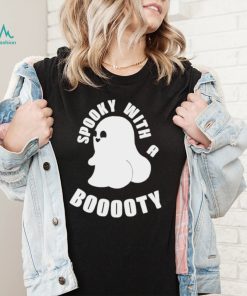 Spooky with a Booty cute ghost Halloween shirt