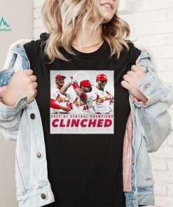 St Louis Cardinals 2022 NL Central Champions Clinched Shirt1