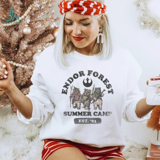 Star Wars Ewoks Endor Forest Summer Camp T Shirt