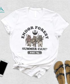 Star Wars Ewoks Endor Forest Summer Camp T Shirt