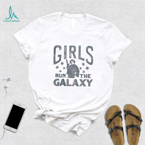 Star Wars Princess Leia Girls Run The Galaxy Comfort Colors T Shirt