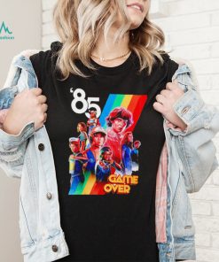 Stranger Things 1985 Game Over retro shirt