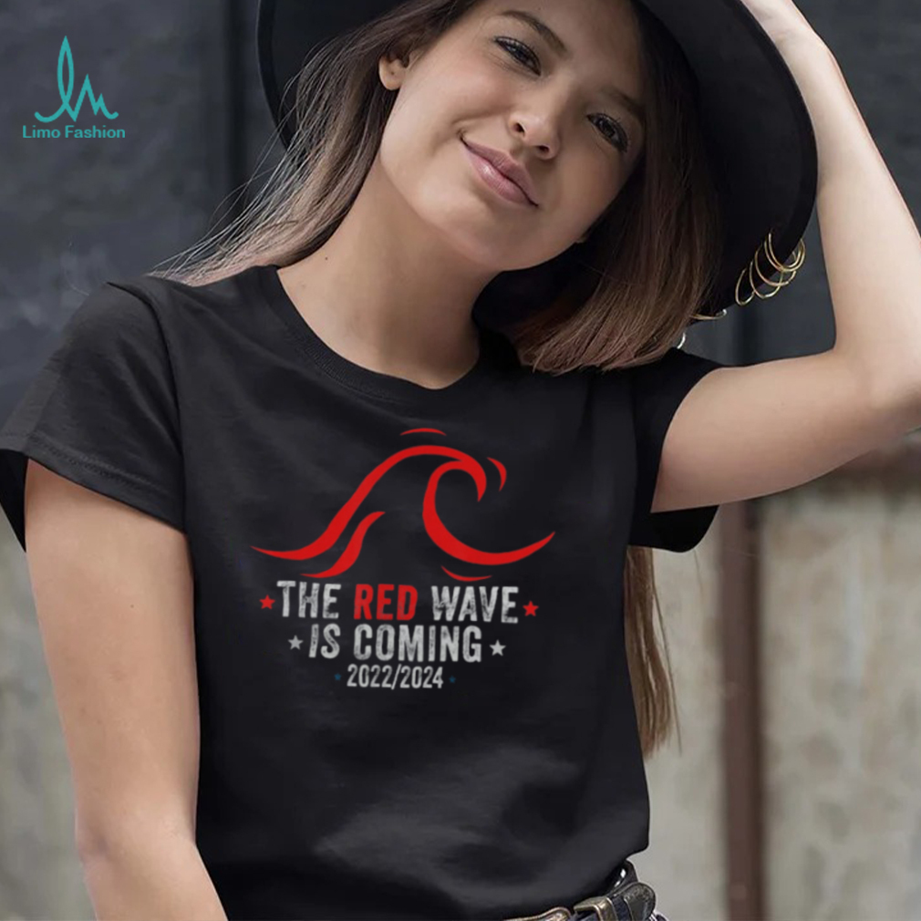 THE RED WAVE IS COMING 2022 – 2024 ELECTIONS SHIRT THE RED WAVE IS COMING 2022 – 2024 ELECTIONS SHIRT