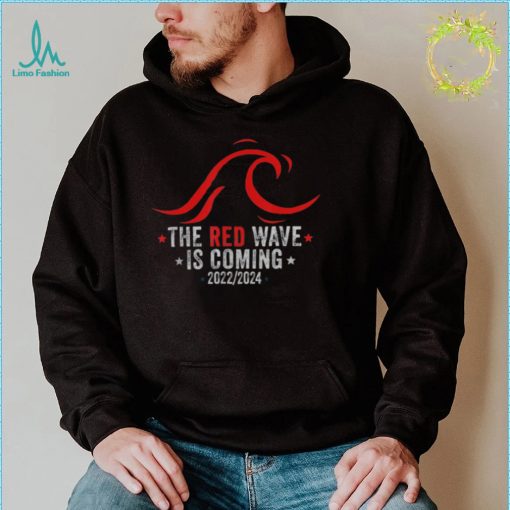 THE RED WAVE IS COMING 2022 – 2024 ELECTIONS SHIRT