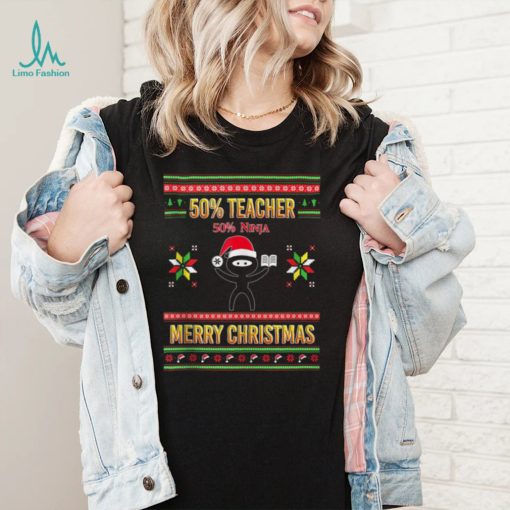 Teacher Christmas Teacher Ugly Christmas New Design T Shirt