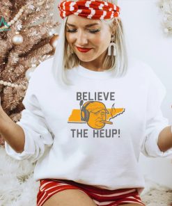 Tennessee Josh Heupel Believe the Heup Shirt