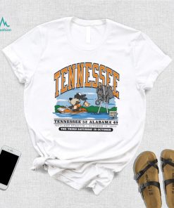 Tennessee SS Smonkey Beat Alabama Elephant 52 49 The Third Saturday In October shirt