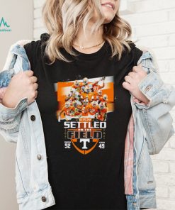 Tennessee Volunteers Settled on the Field 2022 52 – 49 shirt