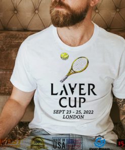 Tennis Laver Cup 2022 London logo shirt