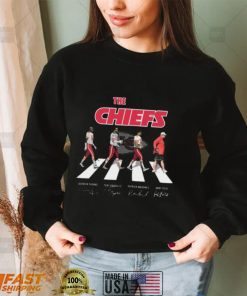 The Chiefs Abbey Road Kansas City Chiefs Signatures T Shirt1