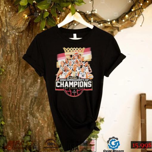The Commissioners Cup 2022 WNBA Champions Las Vegas Aces Shirt