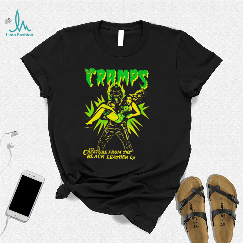 The Cramps The Creature from The Black Leather Lagoon shirt