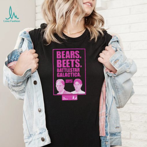 The Office bears beets battlestar galactica shirt