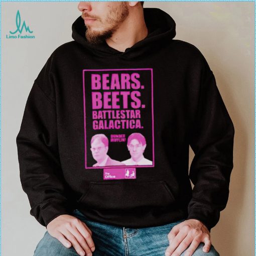 The Office bears beets battlestar galactica shirt