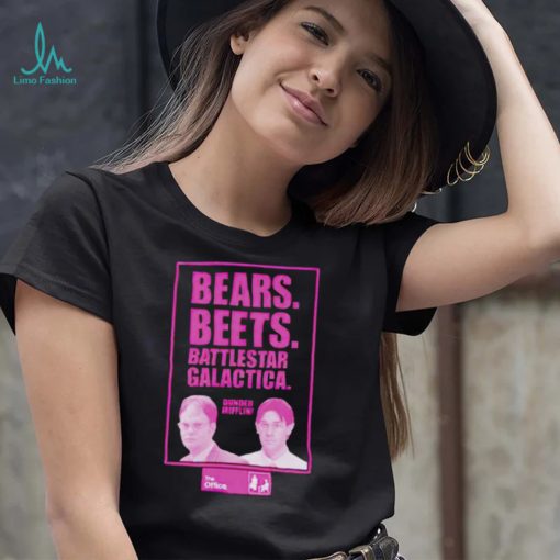 The Office bears beets battlestar galactica shirt