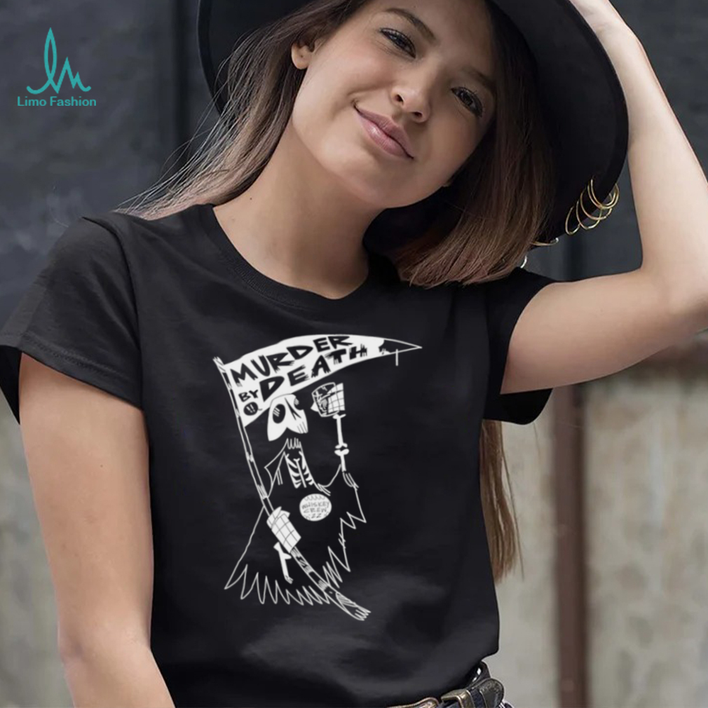 The Reaper murder by death Whiskey crew Halloween shirt The Reaper murder by death Whiskey crew Halloween shirt
