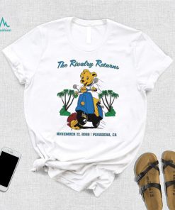 The rivalry returns November 17 2022 Pasadena CA shirt