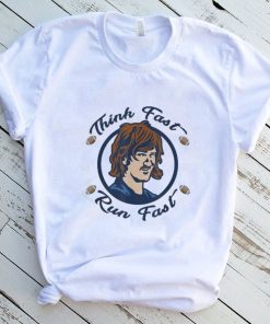 Think Fast Run Fast Chad Powers 200 American Football T Shirt