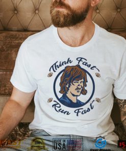 Think Fast Run Fast Chad Powers 200 American Football T Shirt