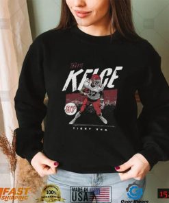 Travis Kelce Kansas City Chiefs Tight End Grunge Shirt2