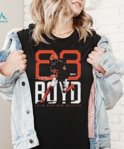Tyler Boyd Cincinnati Bengals Bold Number Signatures Shirt1