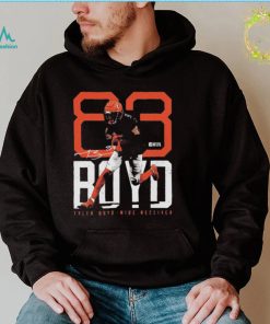 Tyler Boyd Cincinnati Bengals Bold Number Signatures Shirt2