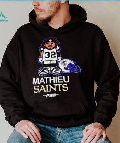 Tyrann Mathieu New Orleans Saints player shirt