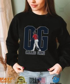 Oscar Gonzalez Cleveland Guardians OG Called Game Shirt