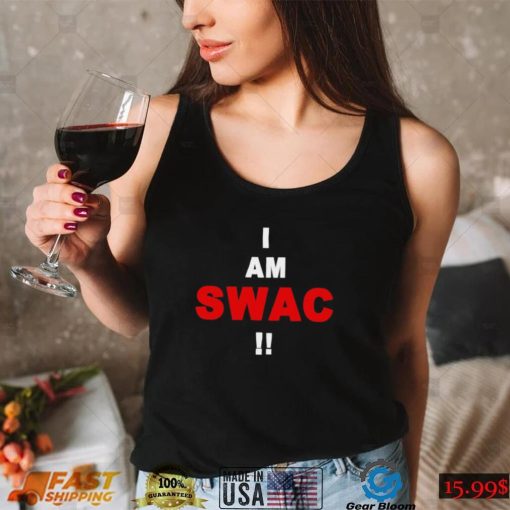 Under Armour who is Swac I am Swac 2022 shirt