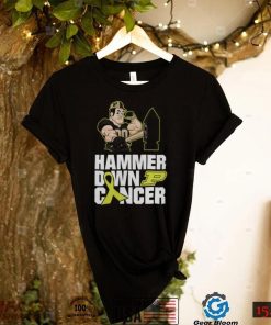 University Purdue Hammer Down Cancer Hoodie2