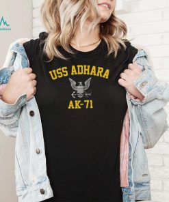 Uss adhara ak 71 ww2 cargo ship shirt