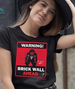 Warning Jaheim Thomas Brick Wall Ahead Signature Shirt