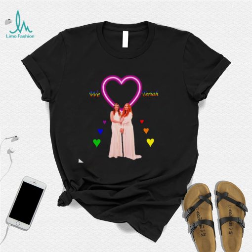 We Love Teriah LGBT Pride heart shirt