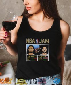 b0GWYVZ5 NBA Jam Cavs Mobley And Allen T Shirt2