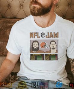 NFL Cleveland Browns Jacoby Brissett NFL Jam Browns Bitonio And Teller T Shirt
