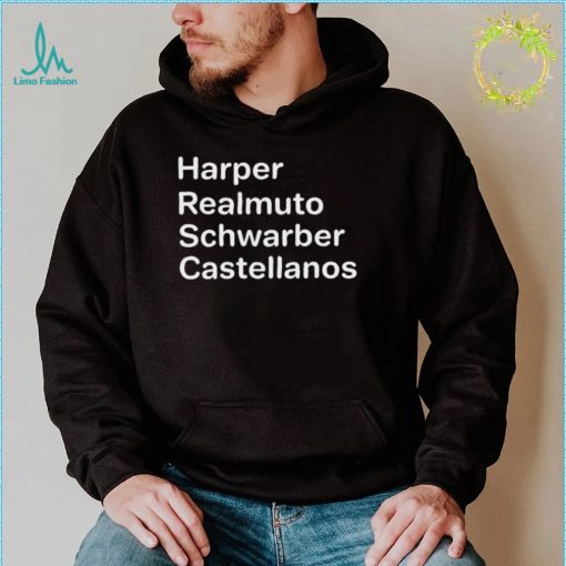oiceofthephan Harper Realmuto Schwarber Castellanos Shirt