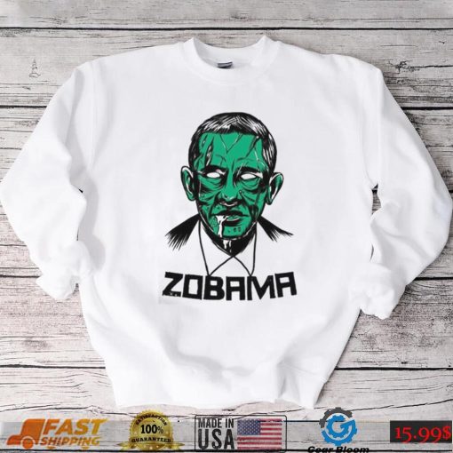 Obama Halloween T Shirt Zombie Obama