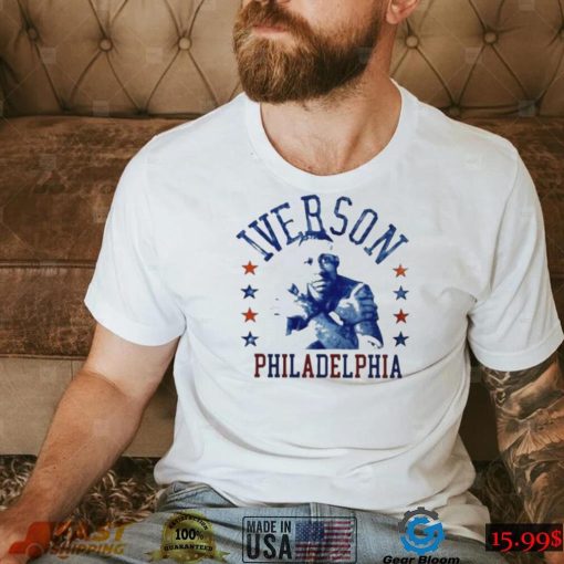 Philadelphia 76ers Bradley Cooper Allen Iverson T Shirt