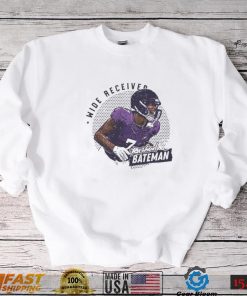 vRznnz2t Rashod Bateman Baltimore Ravens Dots Wide Receiver shirt1