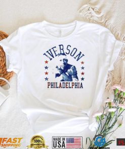x7BqmW2i Philadelphia 76ers Bradley Cooper Allen Iverson T Shirt3