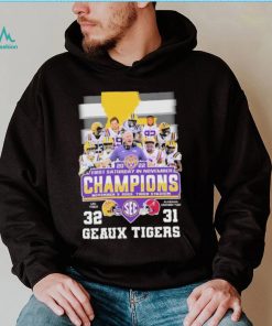 2022 First Saturday In November Champions Geaux Tigers 32 31 Matchup Shirt