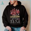 Alabama Crimson Tide Team 2022 Iron bowl Champions signatures shirt