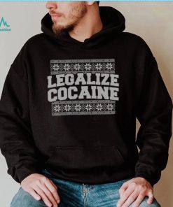 2022 Legalize cocaine tacky Ugly Christmas sweatshirt