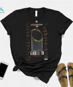 2022 World Series Champions Houston Astros Signature Trophy shirt