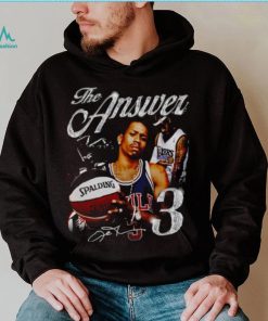 90s Design Number 3 Allen Iverson Vintage Diamond Boy shirt