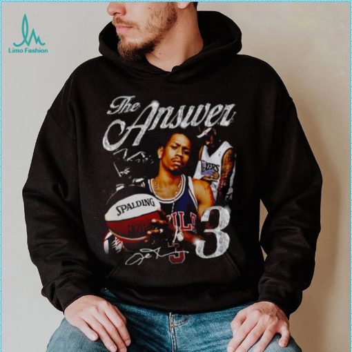 90s Design Number 3 Allen Iverson Vintage Diamond Boy shirt