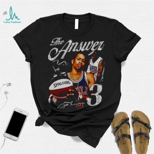 90s Design Number 3 Allen Iverson Vintage Diamond Boy shirt