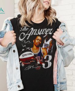 90s Design Number 3 Allen Iverson Vintage Diamond Boy shirt