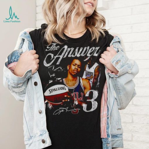 90s Design Number 3 Allen Iverson Vintage Diamond Boy shirt