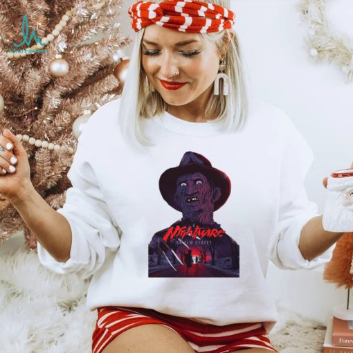 A Nightmare On Elm Street Poster Horror Movie Halloween A Nightmare On Elm Street Shirt